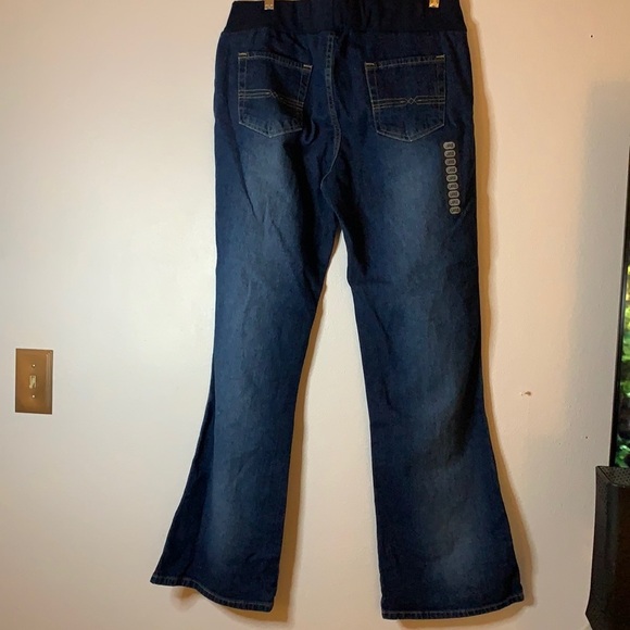 Motherhood Maternity Jeans size L 31" Long NWT - Picture 2 of 10